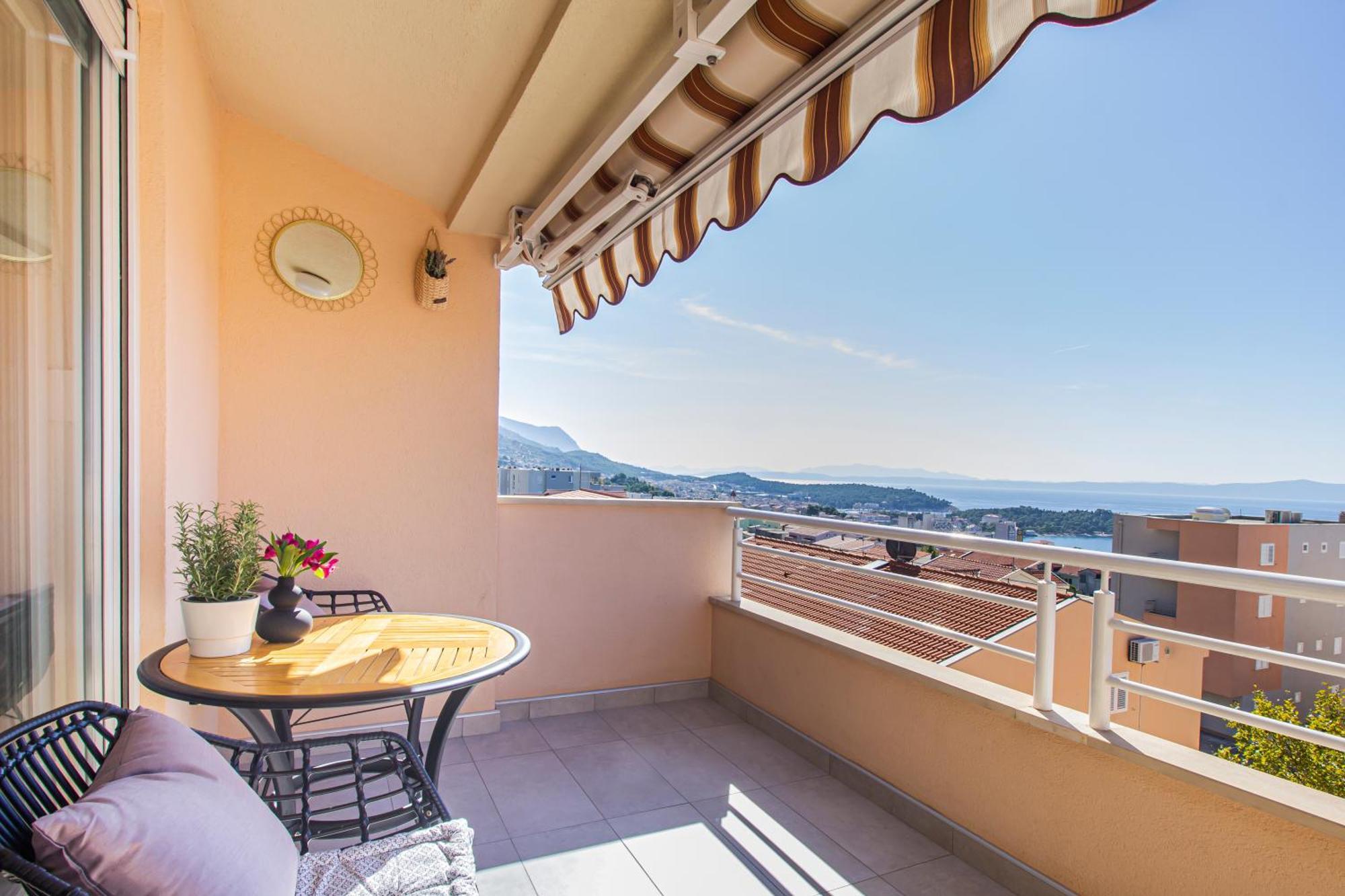 Apartment Anita With Amazing Sea View Makarska Luaran gambar