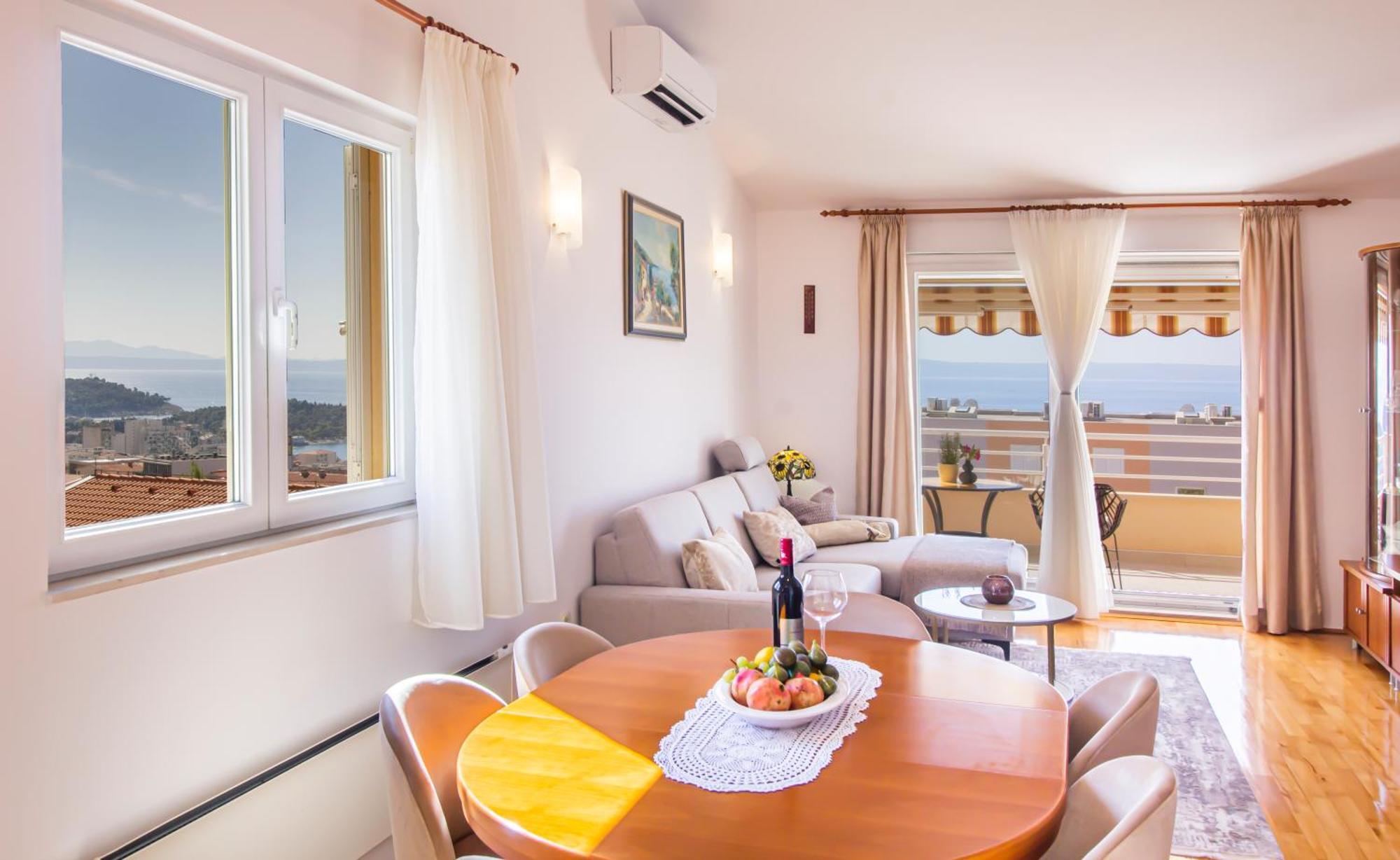 Apartment Anita With Amazing Sea View Makarska Luaran gambar